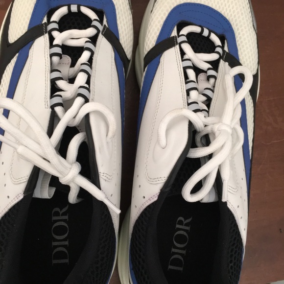 Dior B22 Authentic Blue/White  Sneakers Made in Italy serial number 20HLS 51. - Picture 9 of 12